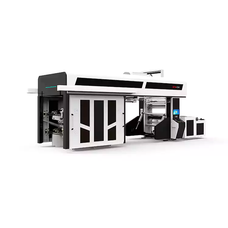 4-8 värvi Flexographic Ci Plastic Flexo trükimasin